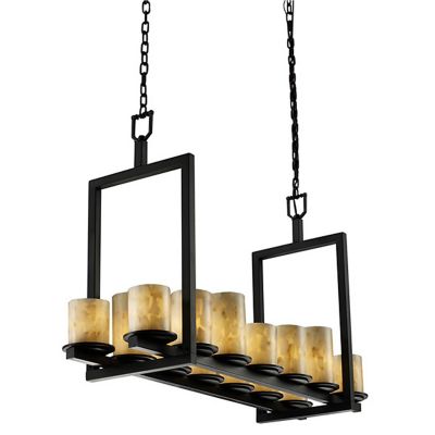 Alabaster Rocks! Dakota Bridge Linear Suspension by Justice Design Group - Starlight Lighting USA and Canada